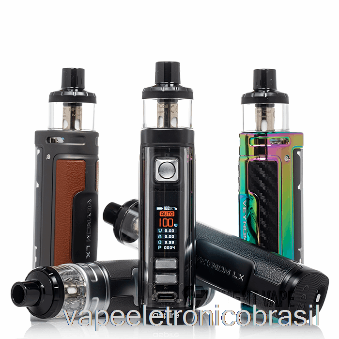 Vape Eletrônico Aspire Veynom Lx 100w Pod System Gold Pink Fade